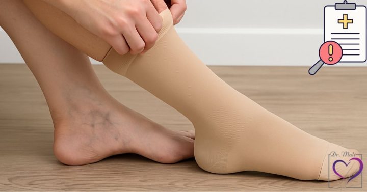 عوارض جوراب واریس؛ 5 عارضه جدی و شایع برای بیماران واریسی