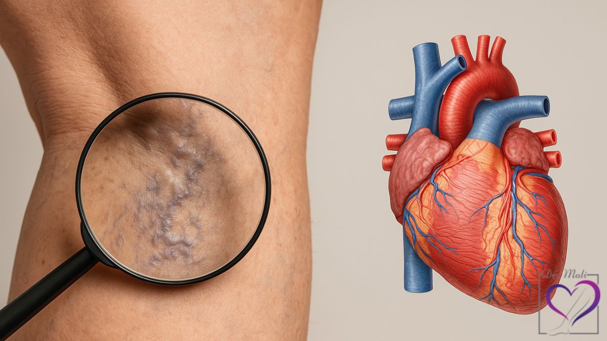 آیا واریس به قلب ربط دارد